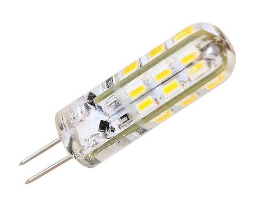 LED žárovka G4 - E3W 360° 12-24V Teplá bílá