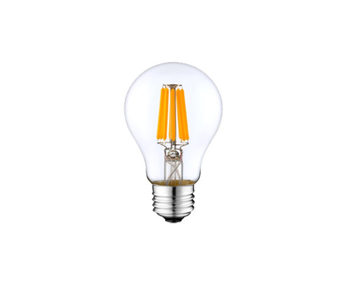 LED žárovka E27 6.5W STMÍVATELNÁ - čirá- teplá bílá