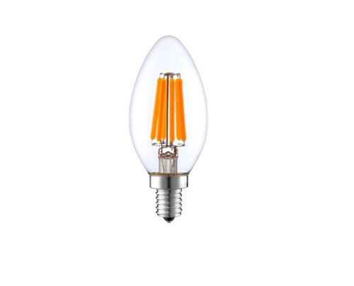 LED žárovka E14 5W STMÍVATELNÁ - čirá - teplá bílá