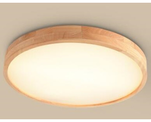 Dřevěné kulaté stropní svítidlo - φ300*45