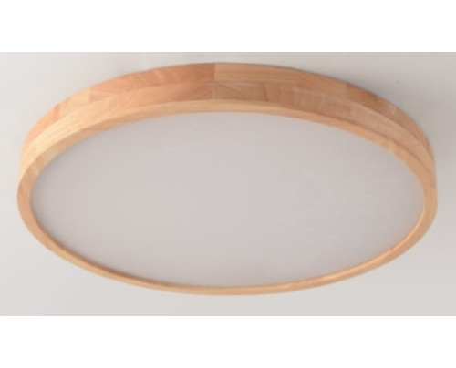 Dřevěné kulaté stropní svítidlo - φ500*45
