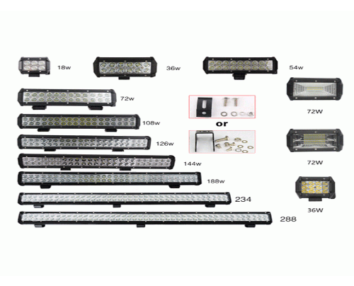 Dálkově ovládaný LED reflektor, hledáček LB001 - 144W