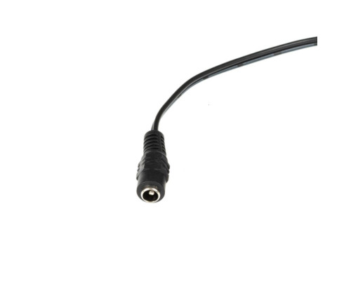 DC konektor napájecí s kabelem Barva černá (samice) 25 cm