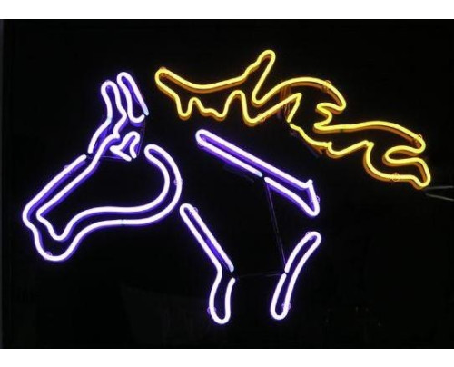 LED neonový nápis HORSE