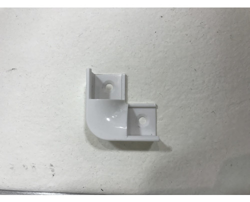 Rohová spojka pro LED profil R5 - bílá