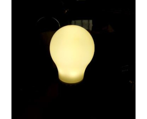 LED žárovka E27 9W 360° teplá bílá mléčná