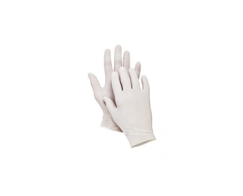 Latexové rukavice, velikost L, 10 x 100ks