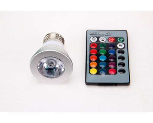 LED žárovka RGB16-2 GU10 - 60° RGB