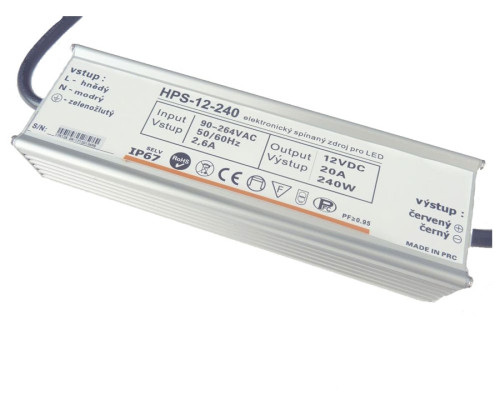 LED zdroj 12V 100W HPS-12-100 Záruka 7 let
