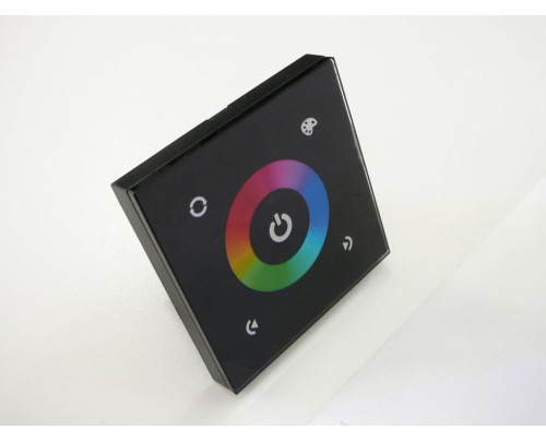 LED dotykový panel RGB 9E Černý