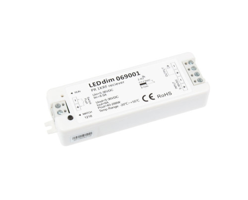 Přijímač LEDdim pro jednobarevné LED pásky