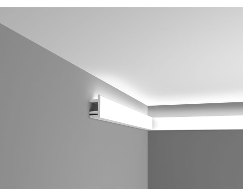 Lišta luxxus C381 pro nepřímé osvětlení nástěnná nebo stropní - 2m