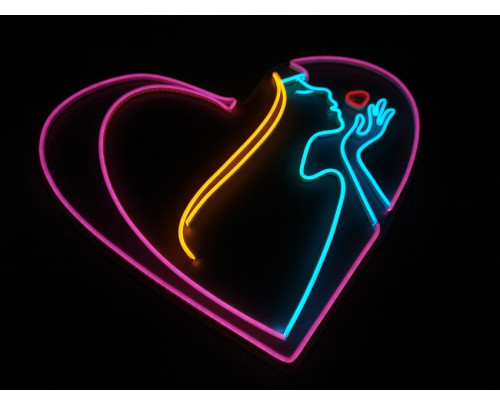 LED neonový nápis LOVE