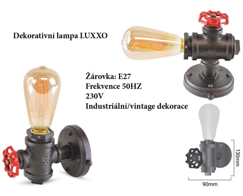 Dekorativní lampa LUXXO