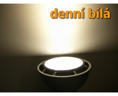 LED žárovka GU10 D7W stmívatelná Denní bílá