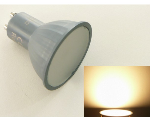 LED žárovka GU10 EL3W Teplá bílá