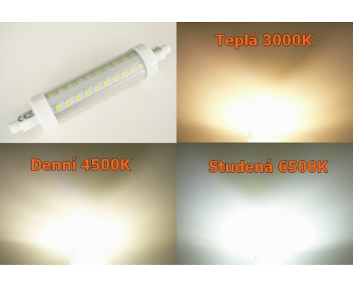 LED žárovka R7S E10W-360 Denní bílá