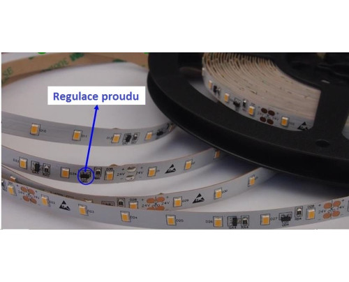 LED pásek 15W s regulací proudu - teplá bílá