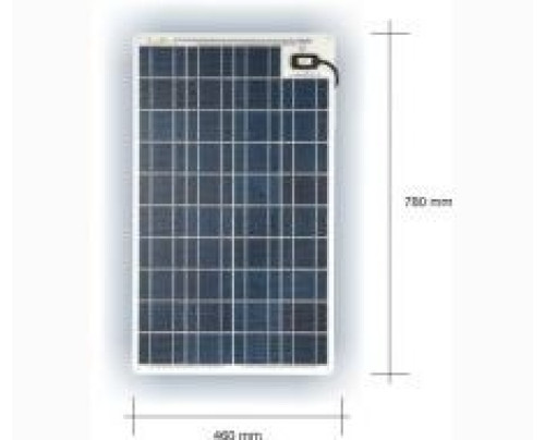 Solární panel 12V - 460x780mm