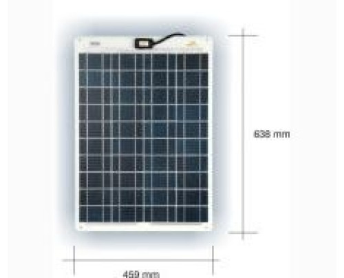 Solární panel 12V - 459x638mm