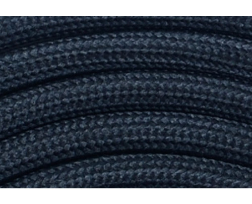 Textilní kulatý kabel 3x0,75 Barva černá