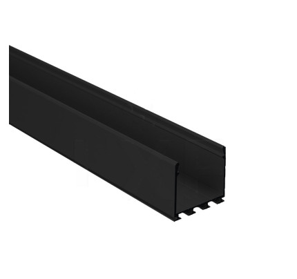 ALU profil LIPODA pro LED pásky - černý