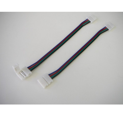RGB spojka click 10mm s kabelem